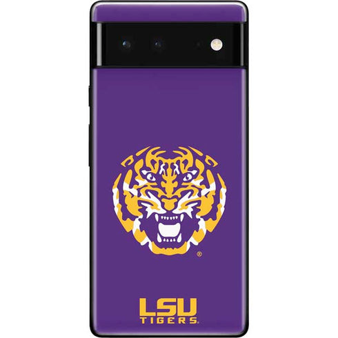 Louisiana State University - LSU Purple Tiger Mascot Google Pixel 6 Skin
